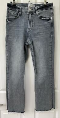 Dear John Light Gray Wide Leg Jeans